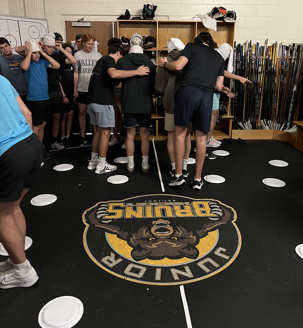 Boston Junior Bruins performance psychology workshop session 1