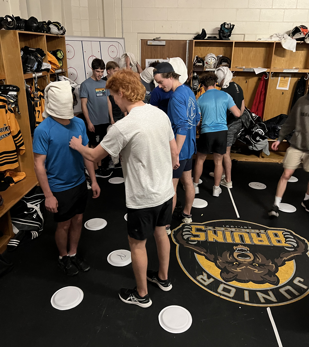 Boston Junior Bruins performance psychology workshop session 3