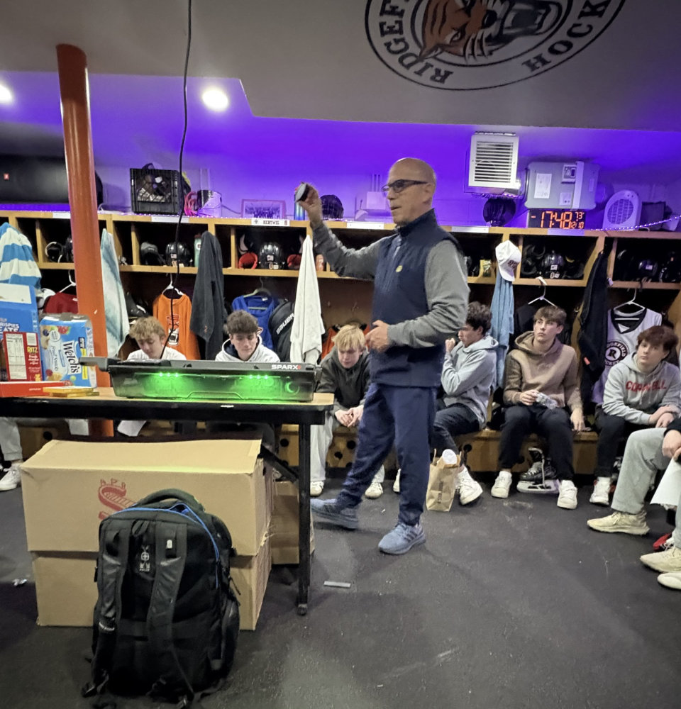 Ridgefield High School Hockey performance psychology workshop session 3